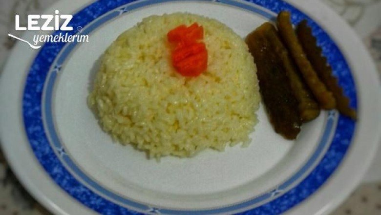 Safranlı Pilav Yapımı