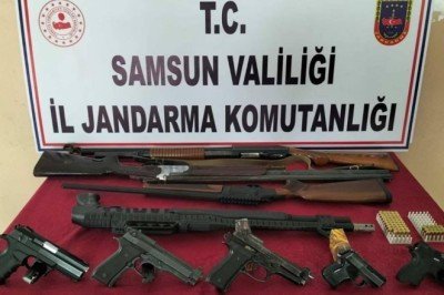 Samsun'da kaçakçılık operasyonu: 5 gözaltı