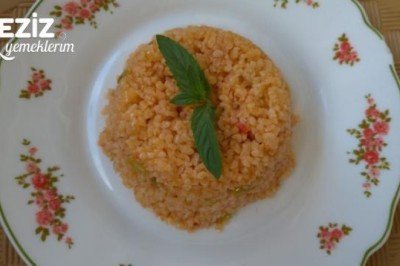 Sebzeli Bulgur Pilavı Yapılışı