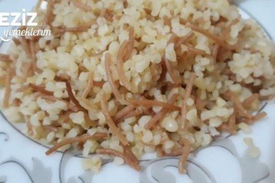 Şehriyeli Bulgur Pilavı