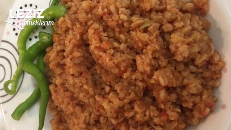 Siyez Bulgurundan Pilav