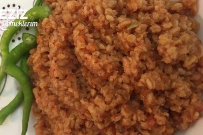Siyez Bulgurundan Pilav