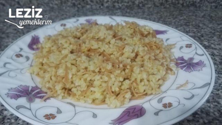 Tane Tane Bulgur Pilavı