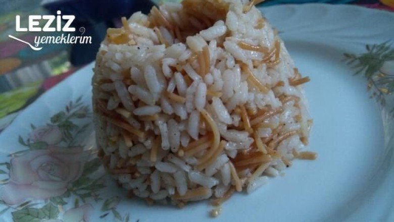 Tarçınlı Tel Şehriyeli Pilav