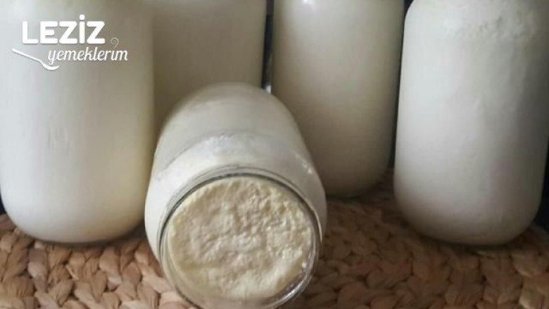 Taş Gibi Ev Yoğurdu Yapımı