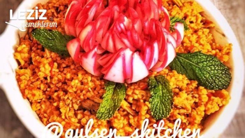 Tavuklu Bulgur Pilavı