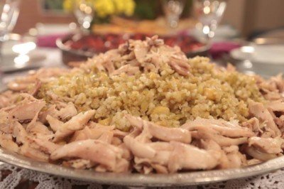 Tavuklu Firik Pilavı (Antep Yemeği)