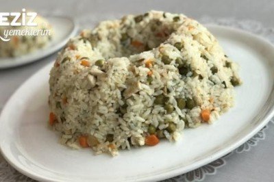 Tavuklu Garnitürlü Pirinç Pilavı