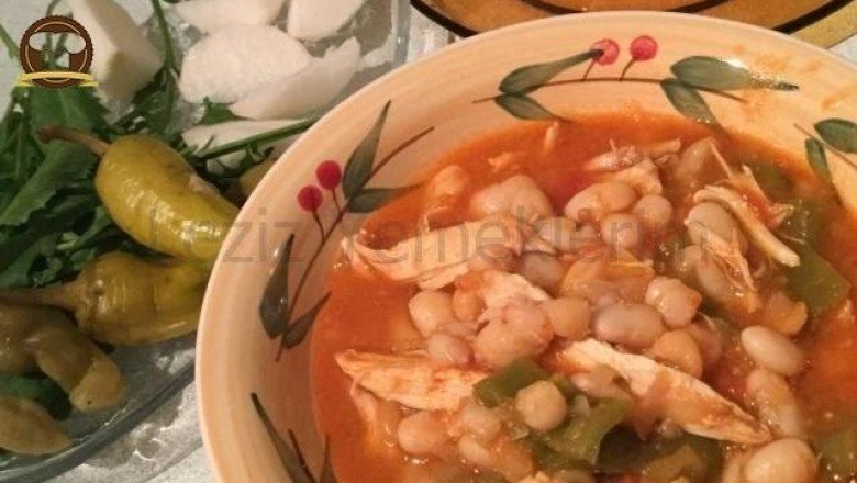 Tavuklu Kuru Fasulye