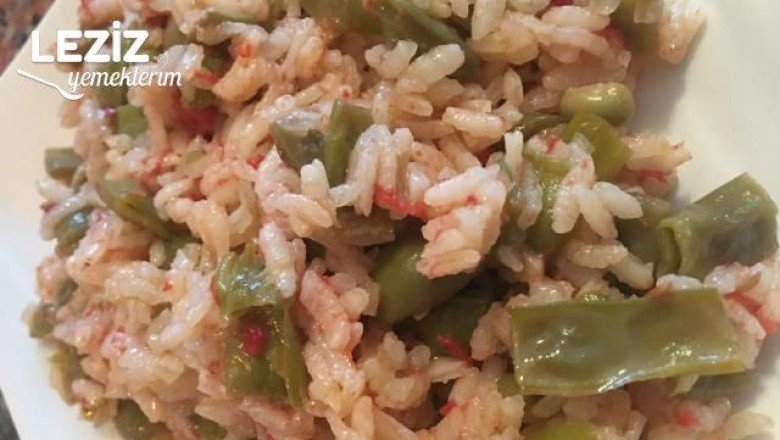 Taze Fasülyeli Pilav