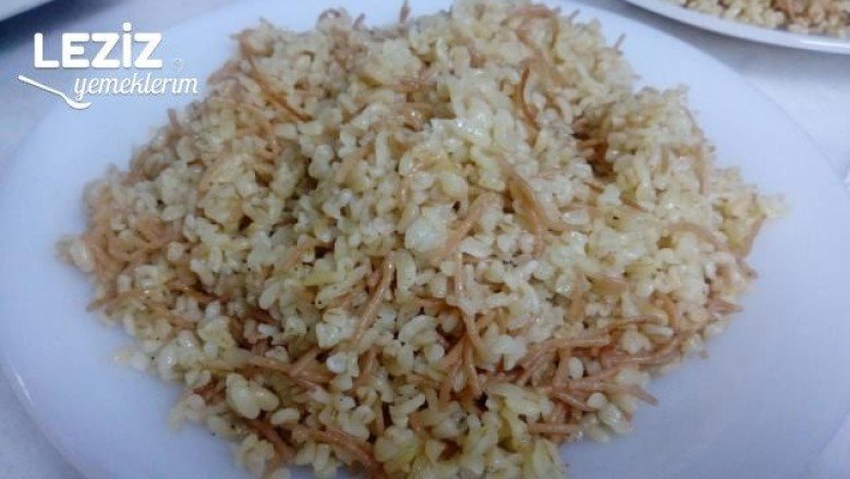 Tel Şehriye İle Bulgur Pilavı