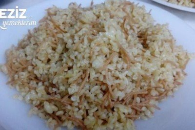 Tel Şehriye İle Bulgur Pilavı