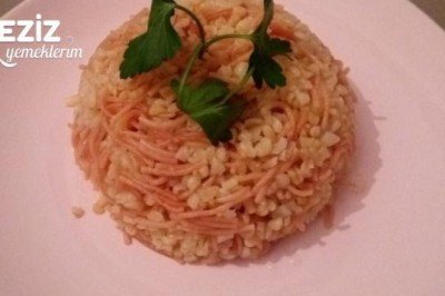 Tel Şehriyeli Bulgur Pilavı Yapılışı