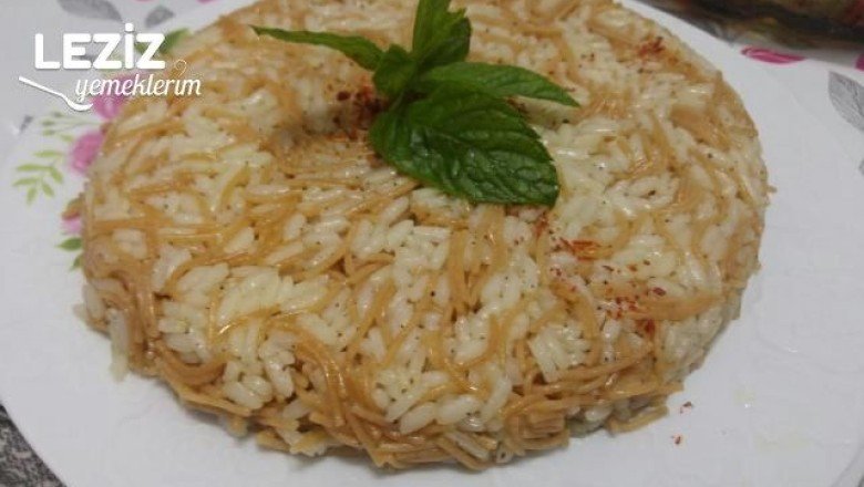 Tel Şehriyeli Pirinç Pilavı