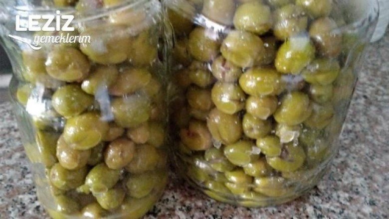 Yeşil Zeytin Yapımı