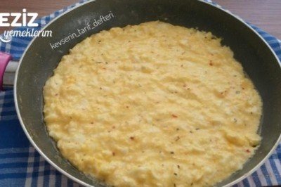 Yumurtalı Çökelek Sündürmesi Tarifi (Amasya Yöresi)