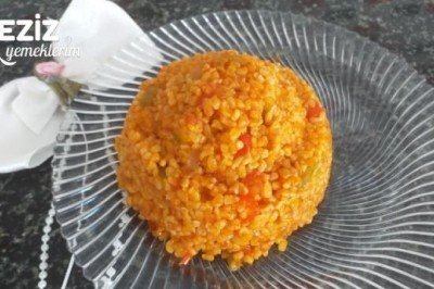 Zeytinyağlı Sebzeli Bulgur Pilavı