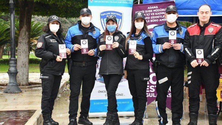 Adana ve Hatay'da KADES uygulaması tanıtıldı