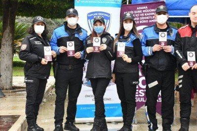 Adana ve Hatay'da KADES uygulaması tanıtıldı