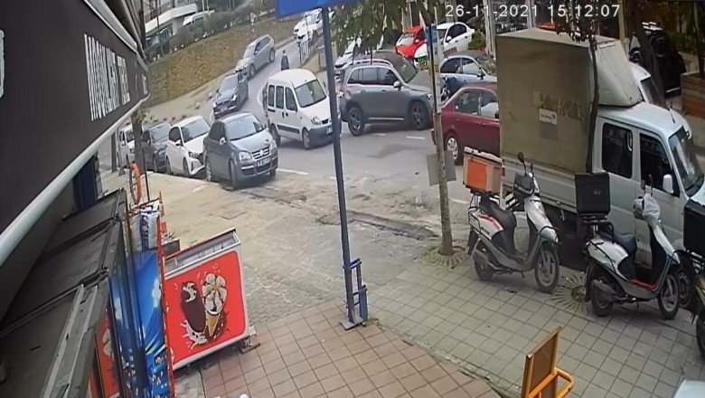 Fren yerine gaza basınca ortalık savaş alanına döndü