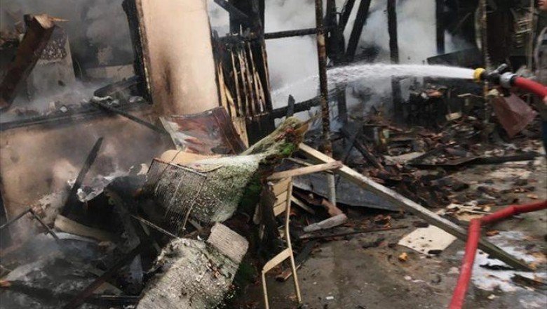 Muğla'da evde çıkan yangın söndürüldü