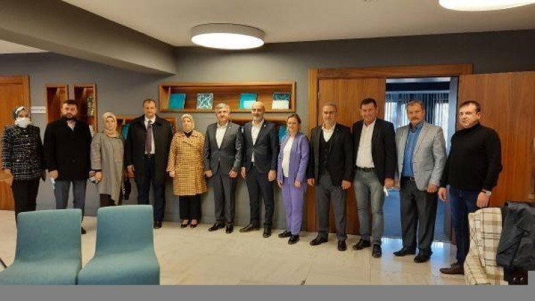 AK Parti Milletvekillerinden İznik TSO&amp;#39;ya ziyaret