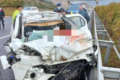 Bursa'da otobanda feci kaza: 4 can kaybı