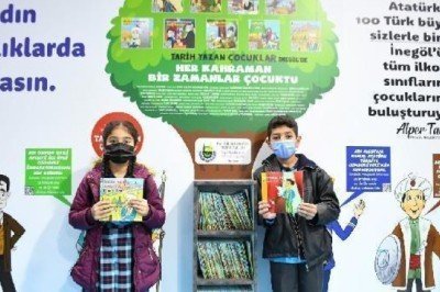 İnegöl’de çocuklar gerçek kahramanların hikayeleri ile büyüyecek