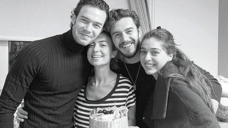 İsmail Ege Şaşmaz&amp;#39;ın doğum gününe Cemre Baysel de katıldı