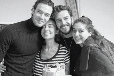 İsmail Ege Şaşmaz'ın doğum gününe Cemre Baysel de katıldı