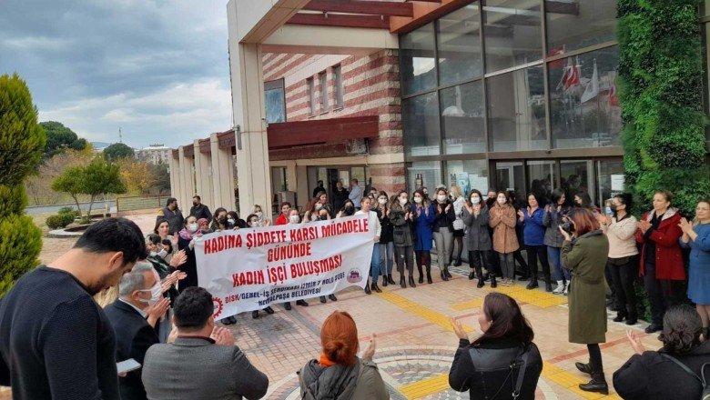 Kemalpaşa’da 25 Kasım dolayısıyla işçi kadın buluşması