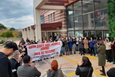 Kemalpaşa’da 25 Kasım dolayısıyla işçi kadın buluşması