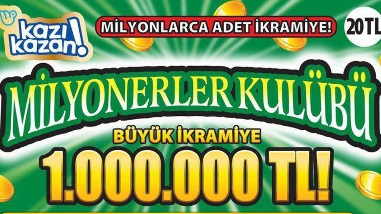 Milyonerler Kulübü 1 milyon TL kazandırıyor