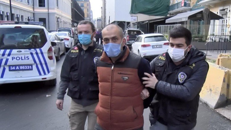 Tarihi Çiçek Pasajı'nda bir kadını rehin alan saldırgan tutuklandı