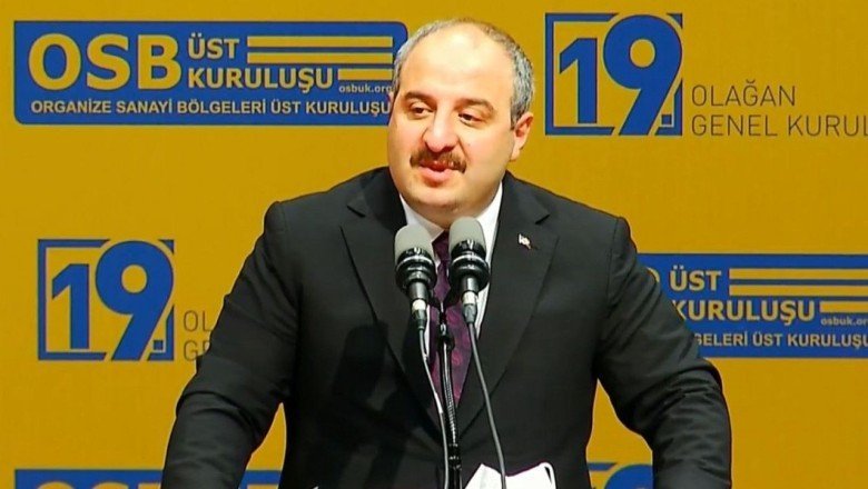 Sanayi ve Teknoloji Bakanı; Organize sanayi bölgeleri birer ticarethane değildir