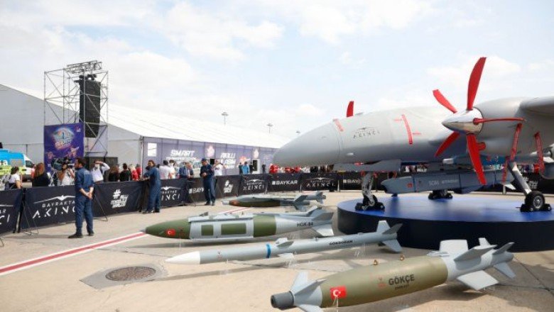 Yerli yapımlar Akıncı, Gökbey ve ve TOGG Teknofest'te