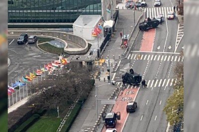 BM Genel Merkezi'nde silahlı kişi alarmı