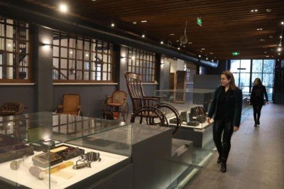 Tarihi tren bakım atölyesi sağlık müzesi oldu