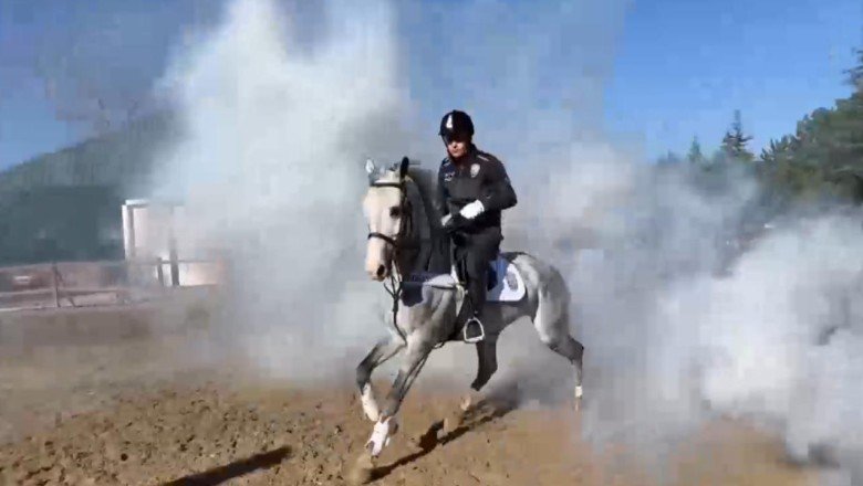 Asayişin bekçileri: Atlı polisler