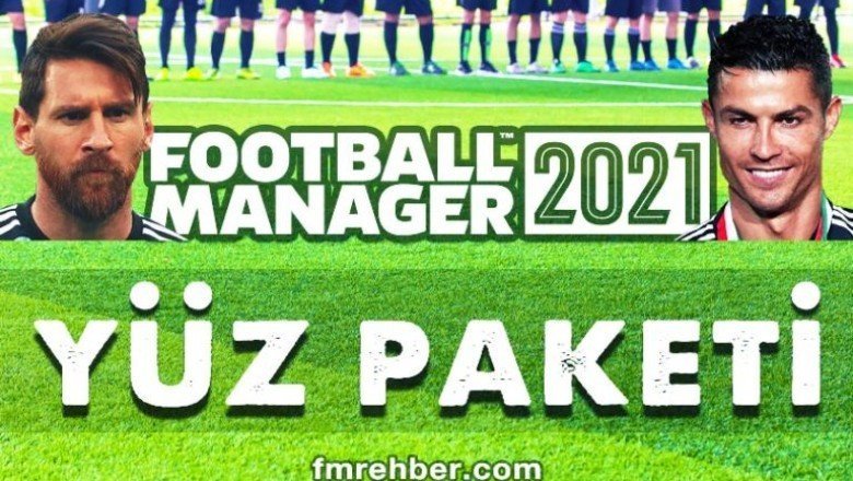 Football Manager 2021 FM 21 Yüz Paketi - Facepack