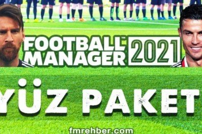 Football Manager 2021 FM 21 Yüz Paketi - Facepack