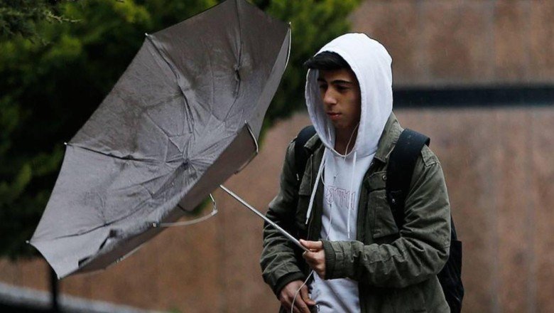 Meteoroloji'den fırtına ve kuvvetli yağış uyarısı
