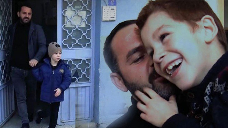 Tokatlı baba işini bıraktı, kendini otizmli oğluna adadı