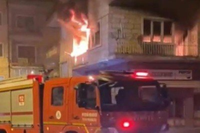 Apartmanda yangın paniği: Vatandaşları itfaiye kurtardı