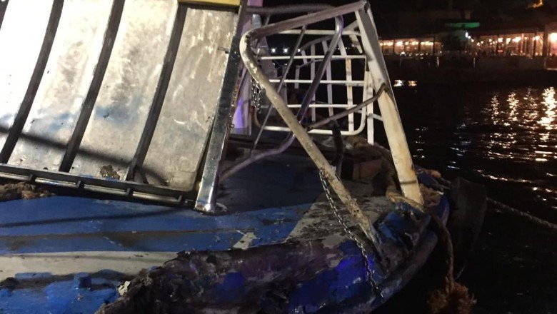 İstanbul'da gemi ile tekne çarpıştı: 2 kişi yaralandı