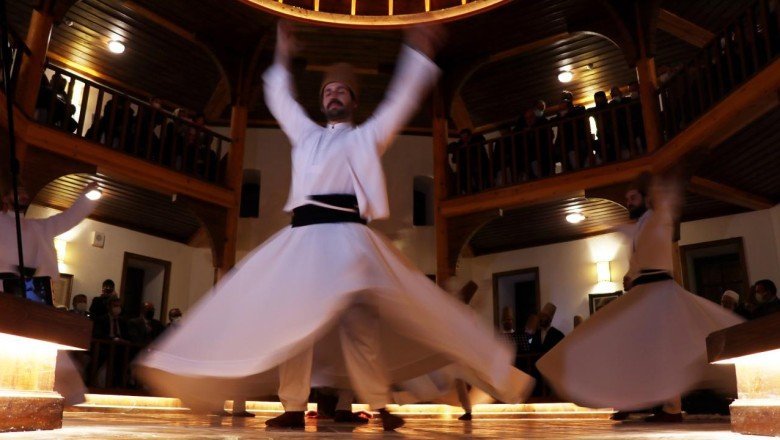 Taş Mescit 96 yıl sonra semayla canlandı