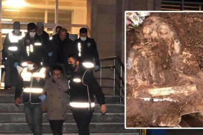 1500 yıllık mezar stelini çıkarmaya çalışırken yakalandılar