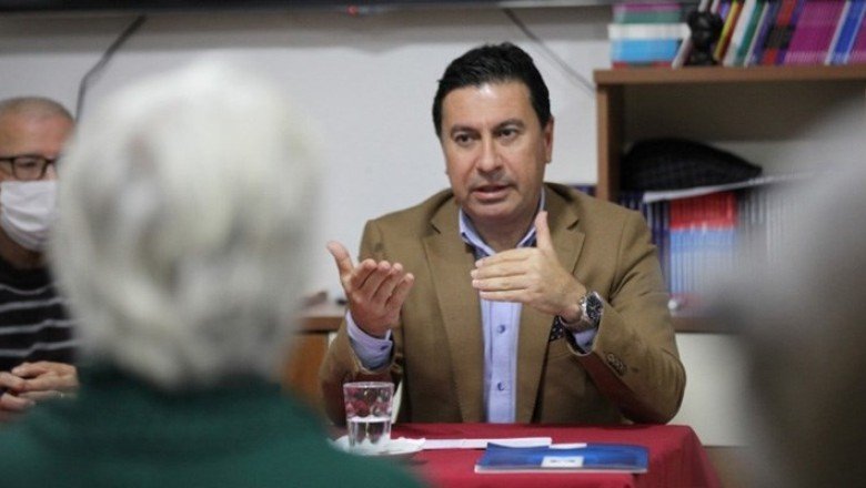 Bodrum Belediye Başkanı Ahmet Aras, TAKSAV’a konuk oldu