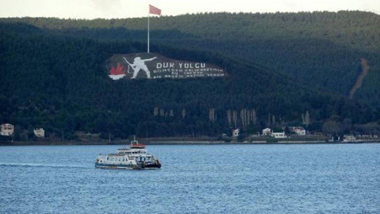 Bozcaada ve Gökçeada'ya feribot seferleri iptal