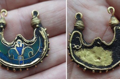 Danimarka’da Vikinglerden kalma altın küpe bulundu: Bizans veya Mısır kökenli